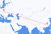 Flüge von Ji'an, China nach Krakau, Polen