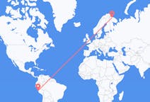 Flights from Lima, Peru to Murmansk, Russia