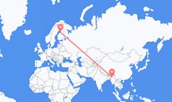 เที่ยวบิน จาก Homalin, เมียนมาร์ (พม่า) ไปยัง โอวลุ, ฟินแลนด์