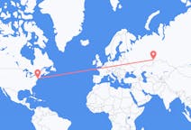 Flights from New York, the United States to Chelyabinsk, Russia