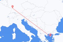 Flights from Lemnos, Greece to Karlsruhe, Germany