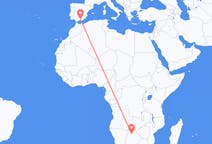 Flyreiser fra Maun, Botswana til Granada, Spania