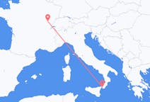 Loty z miasta Reggio di Calabria do miasta Dole (gmina Idrija)