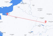 Flyreiser fra Memmingen, Tyskland til Deauville, Frankrike