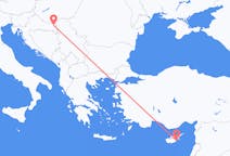 Flights from Osijek, Croatia to Larnaca, Cyprus
