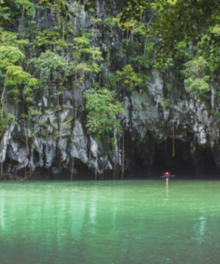 Flights from Madrid in Spain to Puerto Princesa in the Philippines