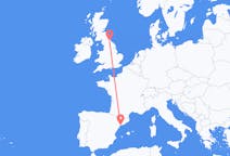 Flights from Reus, Spain to Durham, England, the United Kingdom