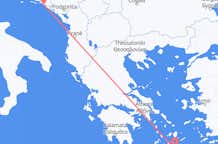Vuelos de Dubrovnik a Santorini