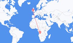 Flights from Kuito, Angola to Newquay, the United Kingdom