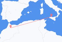 Flyreiser fra Fes, Marokko til Palermo, Italia