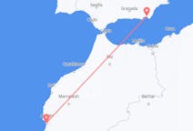 出发地 摩洛哥出发地 阿加迪尔目的地 西班牙Almeria的航班