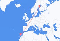 Flights from Lanzarote, Spain to Vaasa, Finland