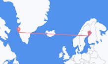 เที่ยวบิน จาก Maniitsoq, กรีนแลนด์ ไปยัง Kokkola, ฟินแลนด์