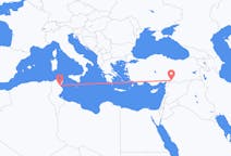 Flyreiser fra Enfidha, Tunisia til Gaziantep, Tyrkia