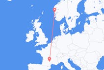 Flights from Rodez, France to Bergen, Norway