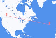 Flights from Calgary, Canada to Pico Island, Portugal