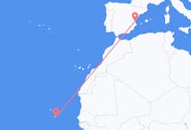 Flyrejser fra Praia til Valencia