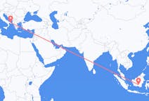 Flights from Palangka Raya, Indonesia to Brindisi, Italy