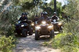 Cala Millor: Gigantic Quad Bike Offroad Tour with BBQ (All inclusive)