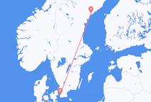 Fly fra Örnsköldsvik til Malmö