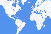 Flights from San Juan, Argentina to Durham, England, the United Kingdom