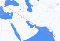 เที่ยวบิน จาก เบลกาอุม, อินเดีย ไปยัง อิสตันบูล, ตุรกี