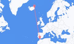 出发地 摩洛哥丹吉尔目的地 冰岛埃伊尔斯塔济的航班