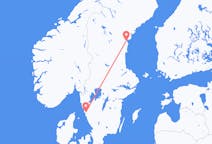 Vluchten van Göteborg naar Sundsvall