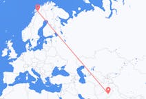Flüge von Multan, Pakistan nach Narvik, Norwegen
