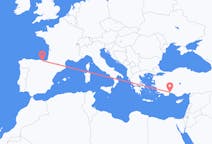 Flights from Bilbao in Spain to Antalya in Turkey