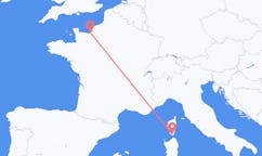 Flyrejser fra Deauville, Frankrig til Figari, Frankrig