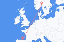 Flights from Santander to Oslo