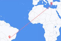 Flyg från Presidente Prudente, São Paulo, Brasilien till Santorini, Grekland