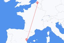 Flights from Valencia, Spain to Brussels, Belgium