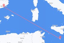 Flyreiser fra Barcelona, Spania til Valletta, Malta