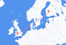 Flyrejser fra Bristol til Tampere