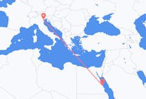 Flyrejser fra Marsa Alam, Egypten til Venedig, Italien