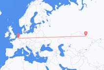 Flyreiser fra Pavlodar, Kasakhstan til Brussel, Belgia
