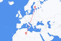 Flyrejser fra Illizi, Algeriet til Helsinki, Finland