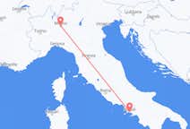 Flights from Milan to Naples