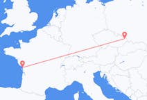 Flyrejser fra Ostrava, Tjekkiet til La Rochelle, Frankrig