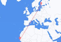 Flights from Banjul, the Gambia to Turku, Finland
