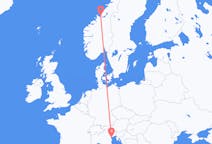 Flights from Ørland, Norway to Venice, Italy