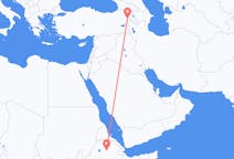 Flüge von Lalibela, Äthiopien nach Iğdır, die Türkei