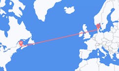 Flyrejser fra Sankt Jan til Billund