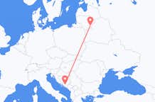 Flights from Mostar to Vilnius