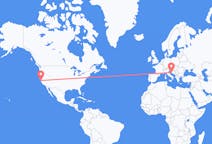 Flights from San Francisco, the United States to Zadar, Croatia