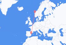 Flights from Førde, Norway to Valencia, Spain