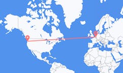 Flyrejser fra Portland, USA til Maastricht, Holland