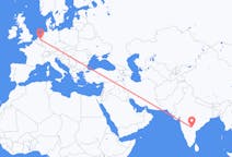 Vluchten van Hyderabad, India naar Eindhoven, Nederland
